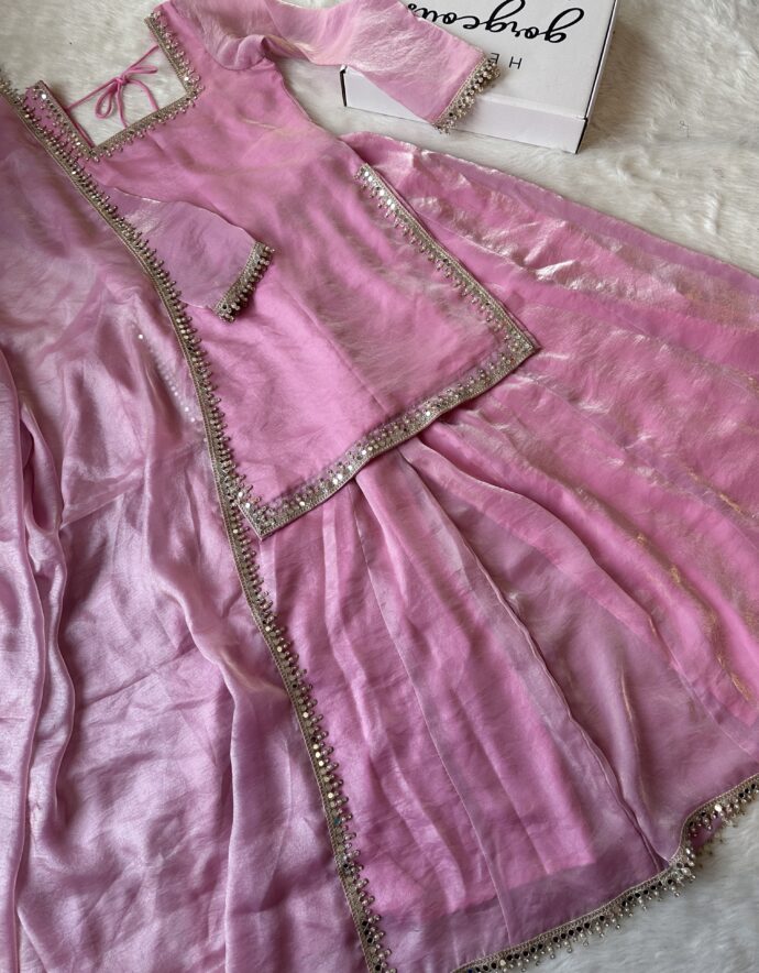 Blush Sharara Set