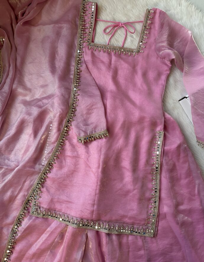 Blush Sharara Set