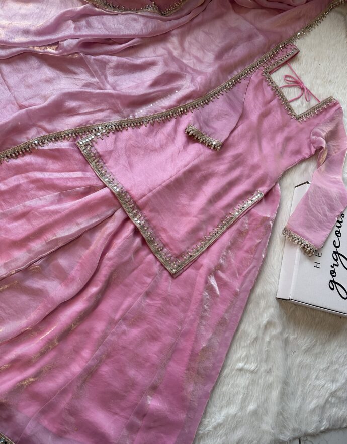 Blush Sharara Set